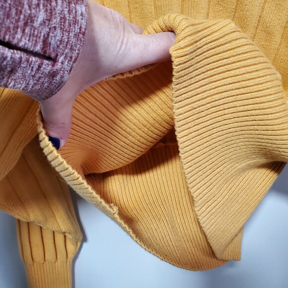 WILFRED Icalma Merino Wool Sweater Aritzia Mock Neck Dolman Marana Women's Small - Picture 7 of 12